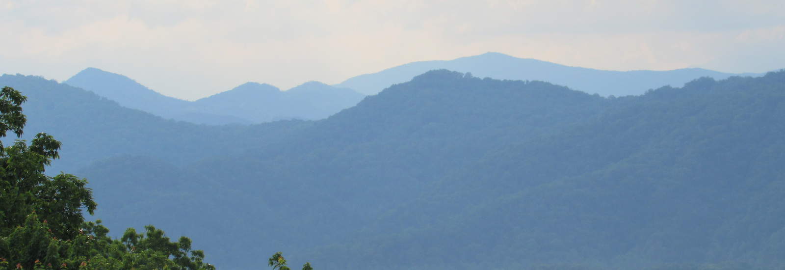 View of the Mountains from Asbury Place Kingsport