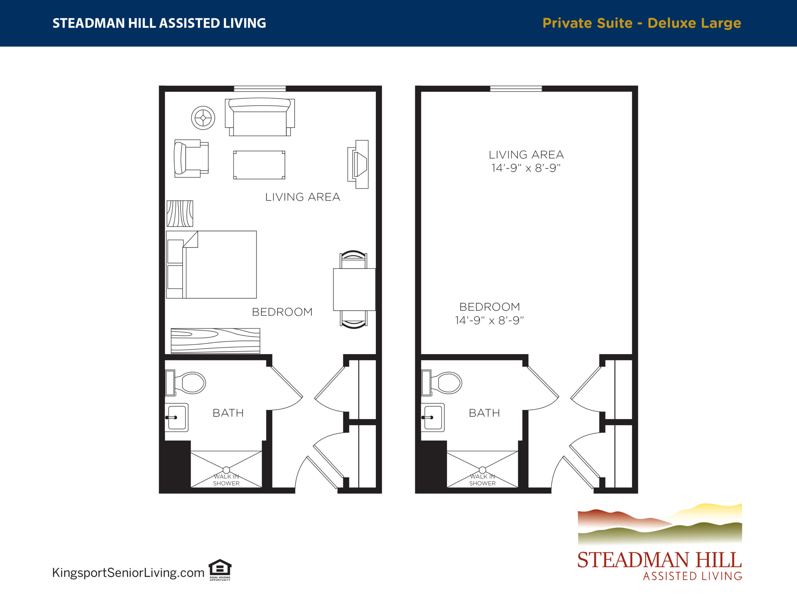 Steadman Hill Floorplan Private Deluxe Large