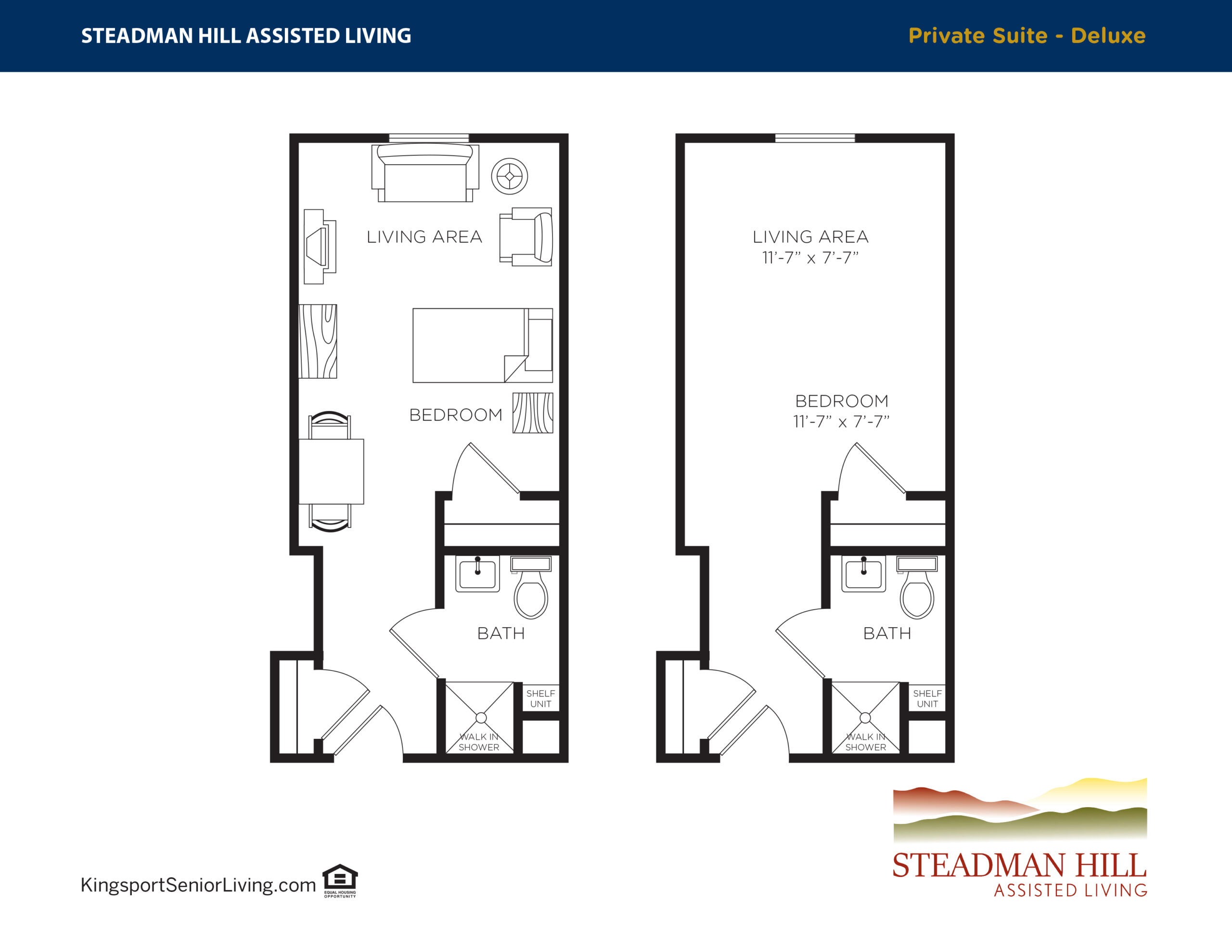 Steadman Hill Floorplan Private Deluxe